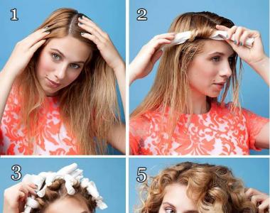 Пошаговая инструкция, как красиво накрутить волосы средней длины в домашних условиях